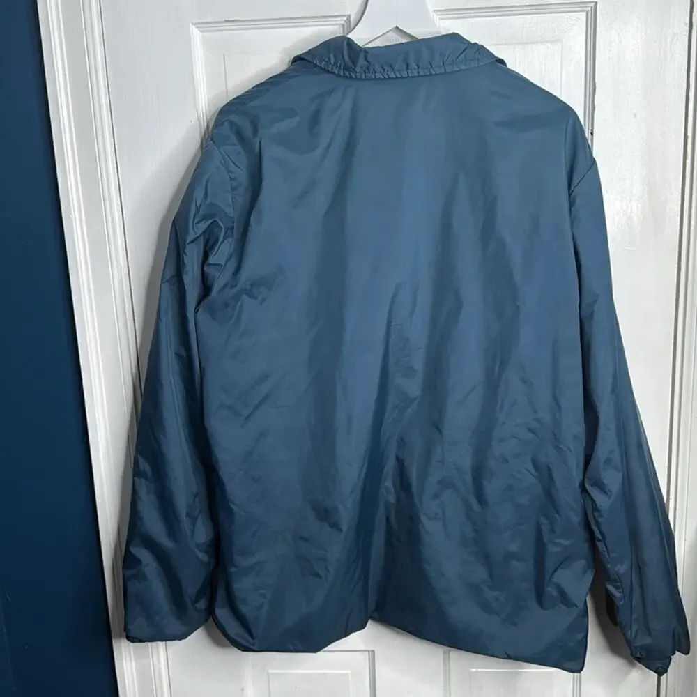 NFL Alumni Vintage Wind Breaker Collar Snap Button Jacket M-256 Sz XL